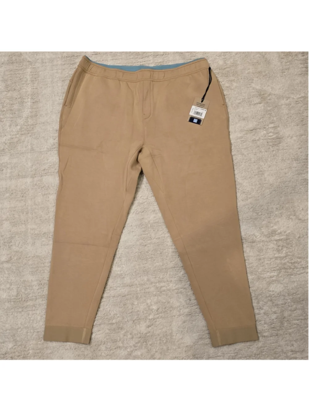 Men's Chubbies The Sandscape Wave Joggers XXL Beige Blue